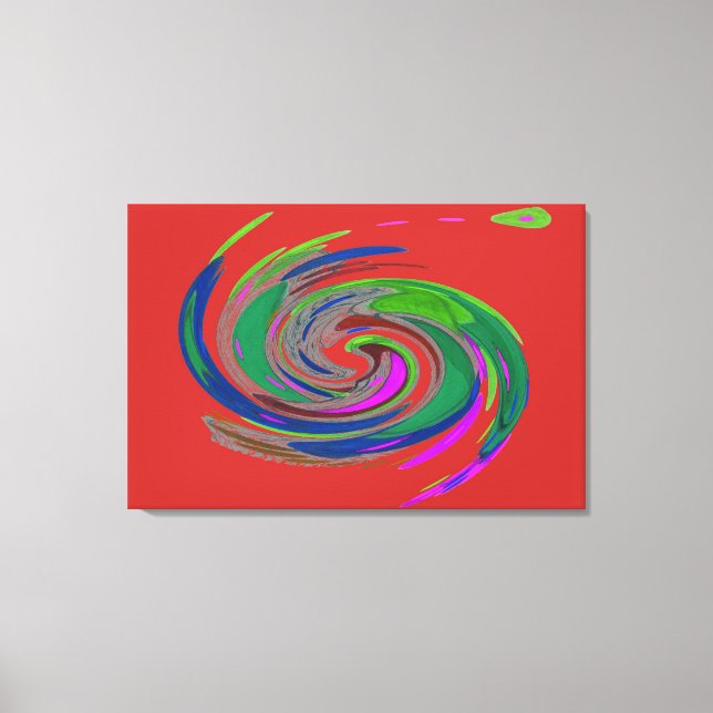 Impresión de lienzo de Bella Artes de guijarros ro (Anverso)