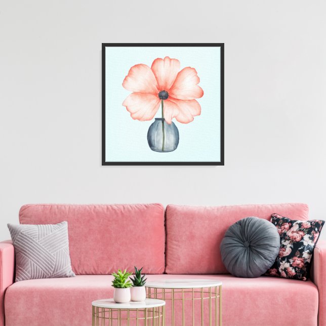 Impresión de lienzo de Bloom Serene (Insitu (Sala de estar))