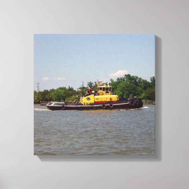 impresión de lienzo de bulldog (Anverso)