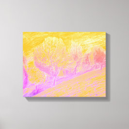 Impresión de lienzo de caída