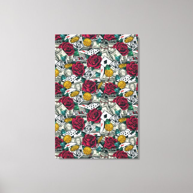 Impresión de lienzo de Casino Vibes (Anverso)