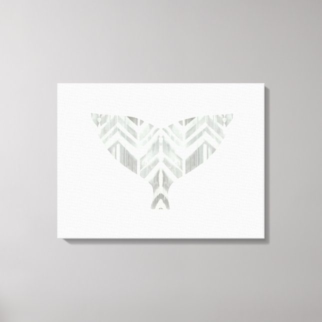 Impresión de lienzo de cola de ballena de océano c (Anverso)