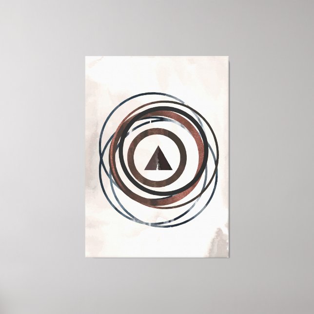 Impresión de lienzo de estilo Art Moderno (Anverso)