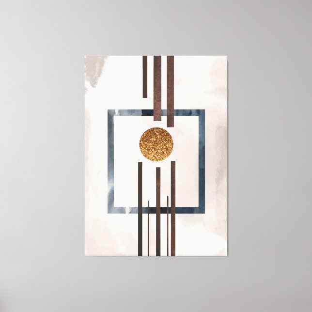 Impresión de lienzo de estilo Art Moderno (Anverso)