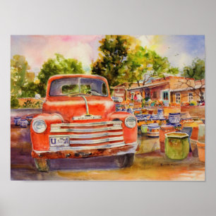 Impresión de lienzo de estilo Chevy