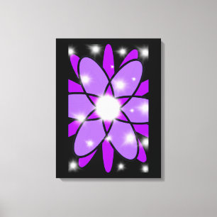 Impresión de lienzo de experiencia floral