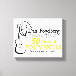 Impresión de lienzo de fin de semana de celebració