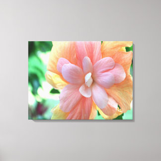 Impresión de lienzo de flores de hawaiano hibiscus
