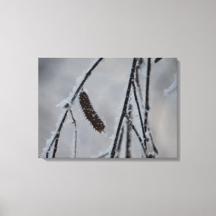 Impresión de lienzo de fotos de invierno