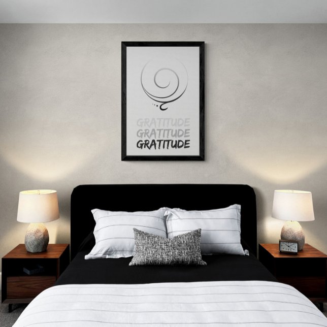 Impresión de lienzo de Gratitud (Subido por el creador)