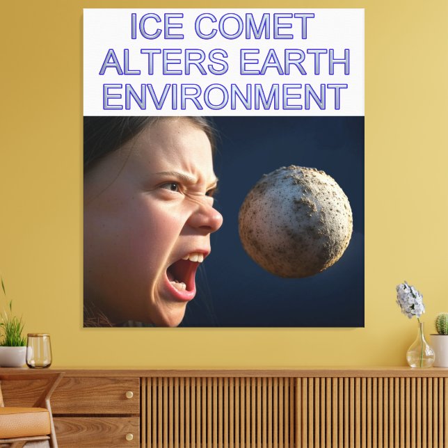 Impresión de lienzo de impacto ambiental (Insitu (Sala de estar))