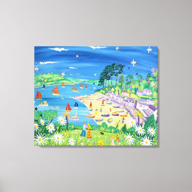 Impresión de lienzo de John Dyer. Helford Passage, (Anverso)