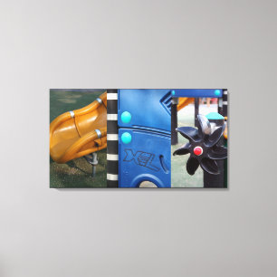 Impresión de lienzo de juegos para niños de compos