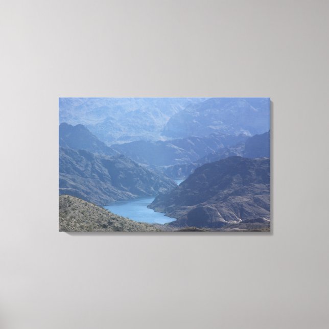 Impresión de lienzo de Lake Meade (Anverso)