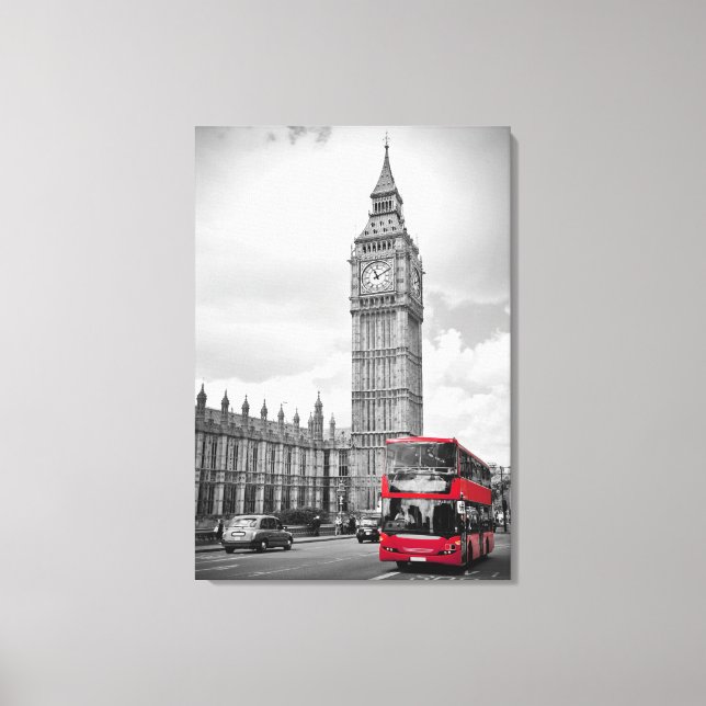Impresión de lienzo de Londres (Anverso)