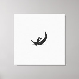 Impresión de lienzo de "Luna de Remo"