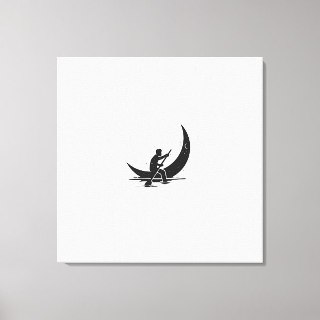 Impresión de lienzo de "Luna de Remo" (Anverso)