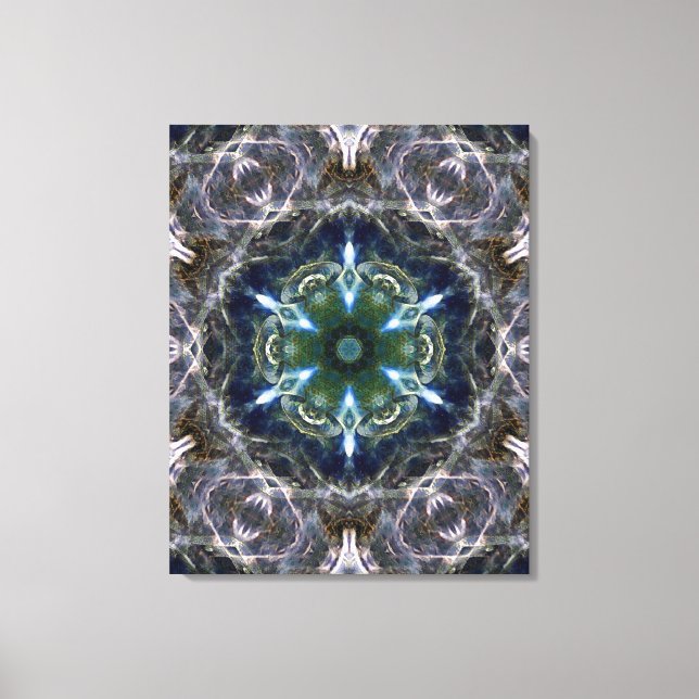 Impresión de lienzo de Mandala popular (Anverso)