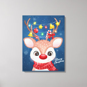 Impresión de lienzo de navidades