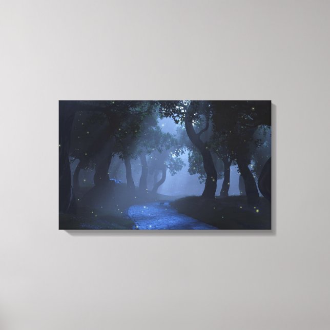Impresión de lienzo de Nightwalk (Anverso)