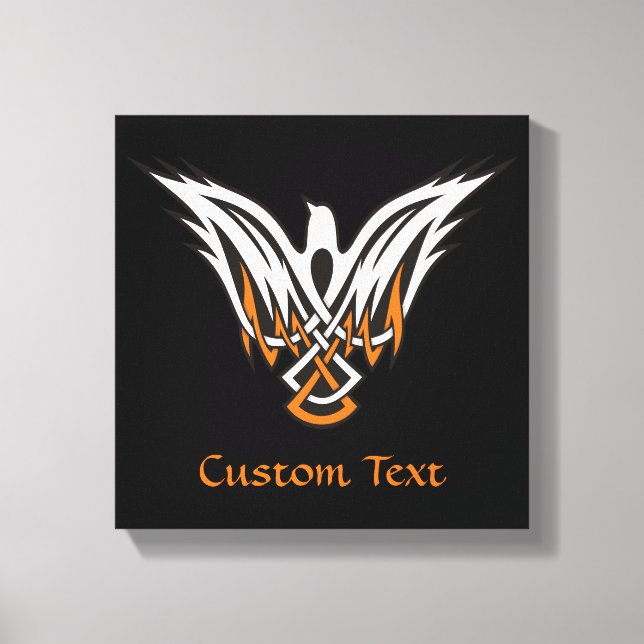 Impresión de lienzo de pájaros celulares (Anverso)