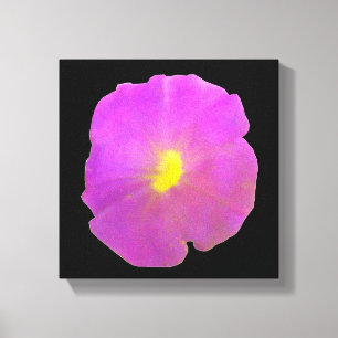 Impresión de lienzo de Petunia Morada