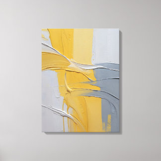 Impresión de lienzo de pintura abstracta moderna