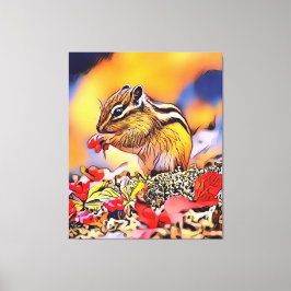 Impresión de lienzo de pintura de arte digital de