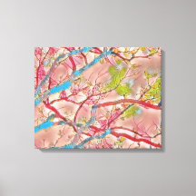 Impresión de lienzo de ramas (Belleza) 20 X 16