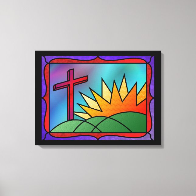 Impresión de lienzo de Semana Santa (Anverso)