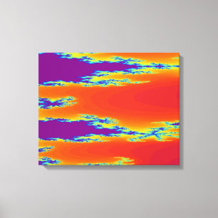 Impresión de lienzo de sol