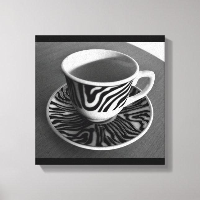 Impresión de lienzo de tiempo de café (Anverso)
