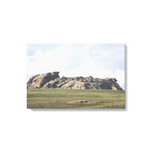 Impresión de lienzo de Vedauwoo de Wyoming