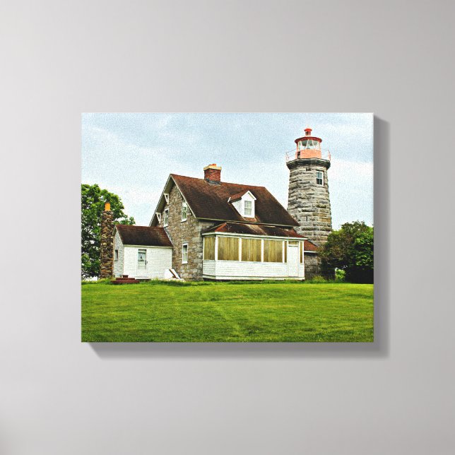 Impresión de lienzo de ventanilla de punto de vien (Anverso)