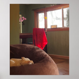 Impresión de lienzo de vida para perros que se que