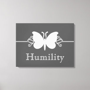 Impresión de lienzo de virtudes de mariposa de car