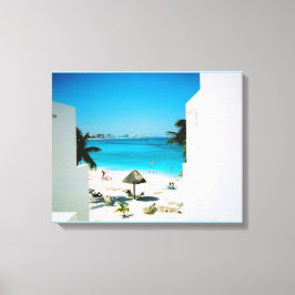 Impresión de lienzo de vista tropical