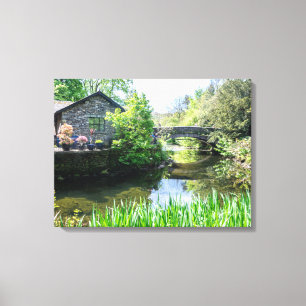 Impresión de lienzo de vistas al río Grasmere Roth