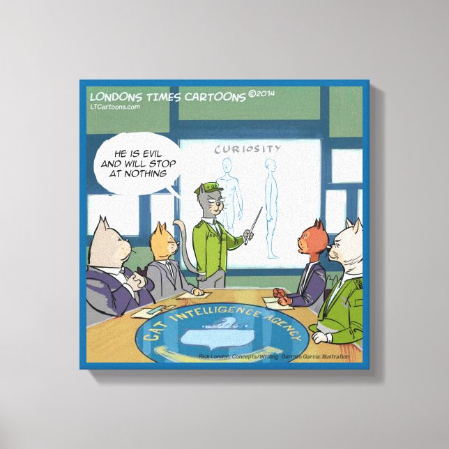 Impresión de lienzo divertida para el enemigo natu (Anverso)