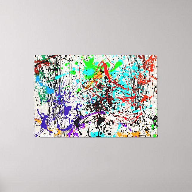 Impresión de lienzo DRIZZTER SPLATTER (Anverso)