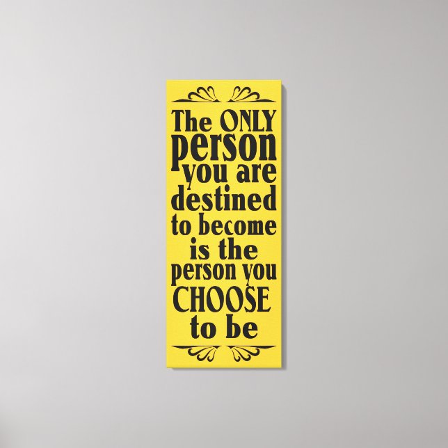 Impresión de lienzo en color personalizado de ELEC (Anverso)