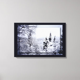 Impresión de lienzo en el lago Nojiri