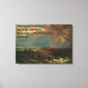 Impresión de lienzo en la costa del Océano Índico