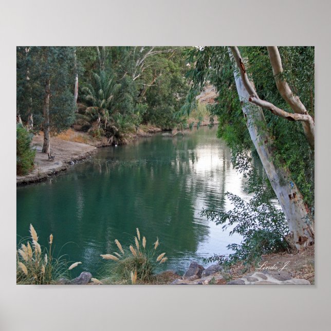 Impresión de lienzo en río Israel (Frente)