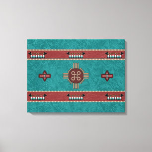 Impresión de lienzo enrollado con desbordamiento