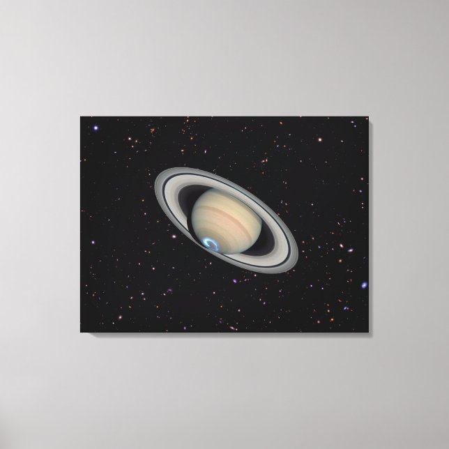 Impresión de lienzo envuelto con cielo estrellado  (Anverso)