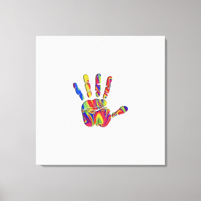 Impresión de lienzo envuelto de 30" * 30" (Anverso)