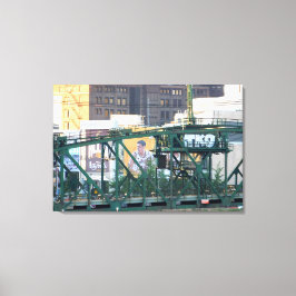 Impresión de lienzo envuelto de Cleveland Ohio TKO