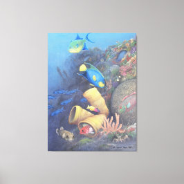 Impresión de lienzo envuelto de Santa Rosa Wall 1 