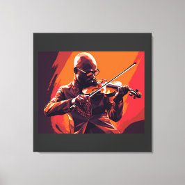 Impresión de lienzo envuelto en falso